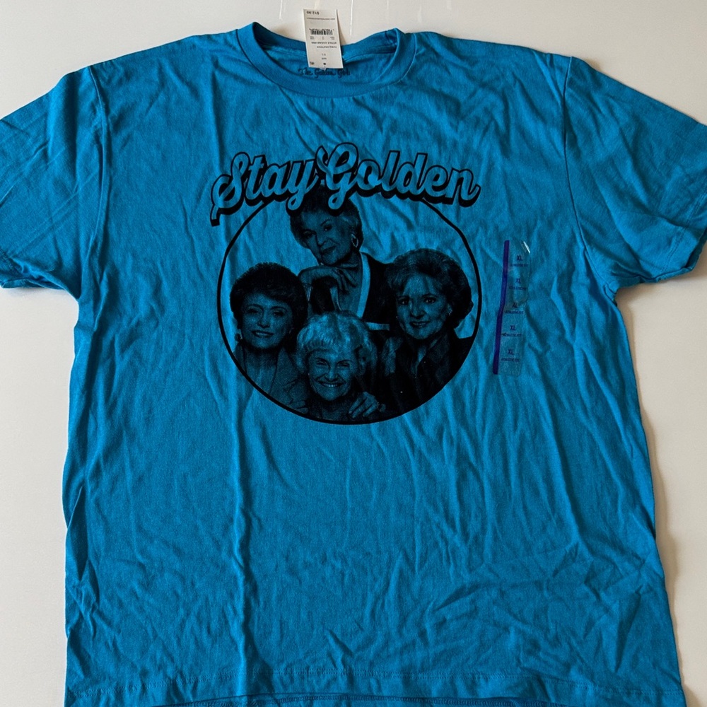 AB Studio Blue 'Stay Golden' Kids Tee